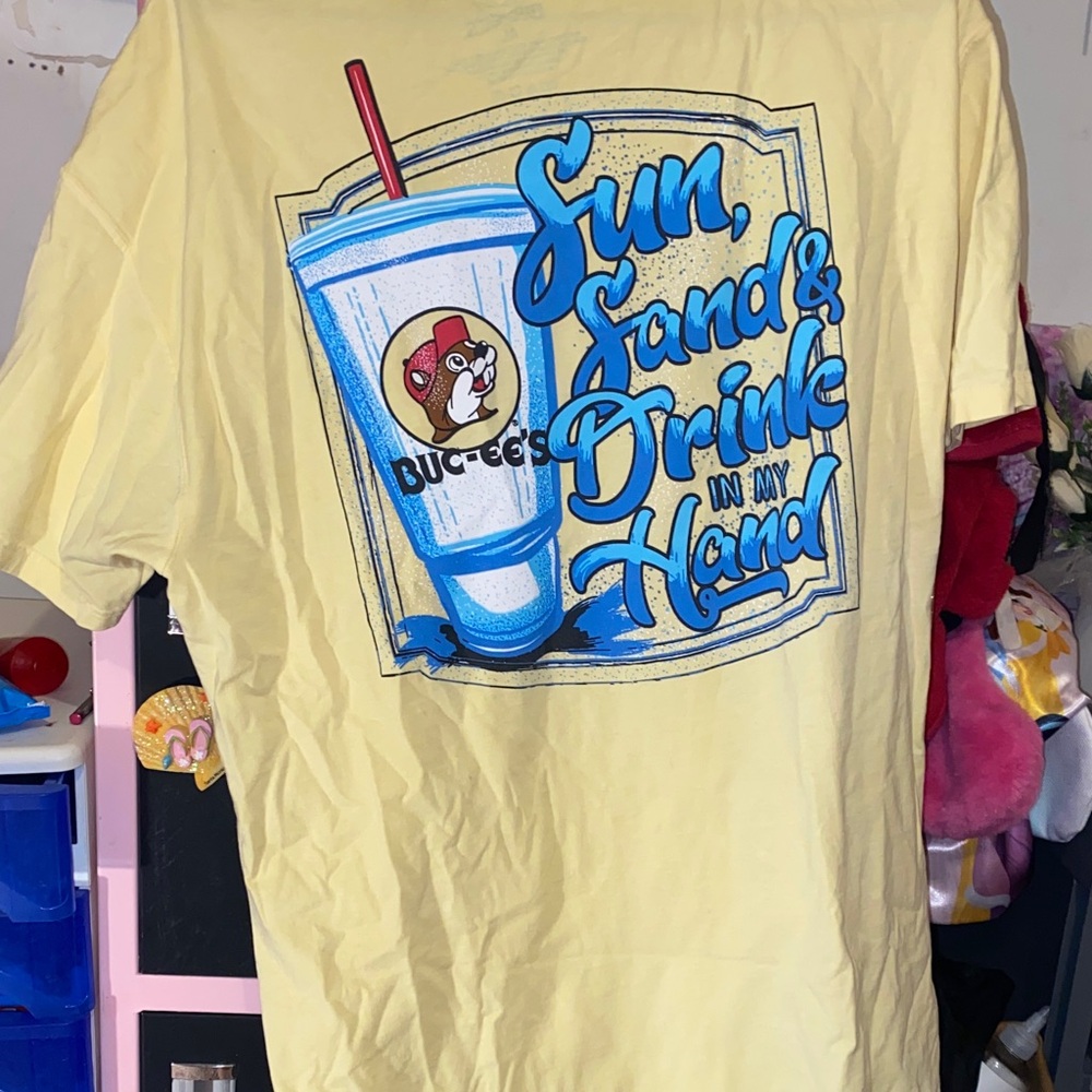 Set of 2- 
Yellow Short Sleeve Tee shirt  & long sleeve Ty dye